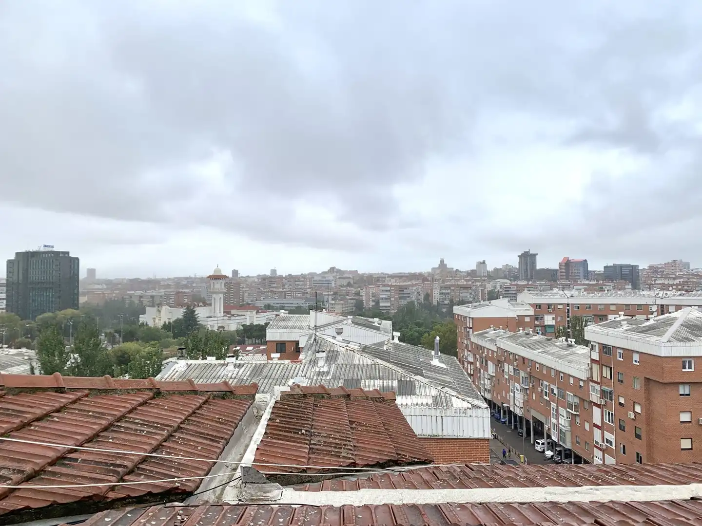 Vista exterior de Pis de lloguer en Madrid amb Aire condicionat, Calefacció i Moblat