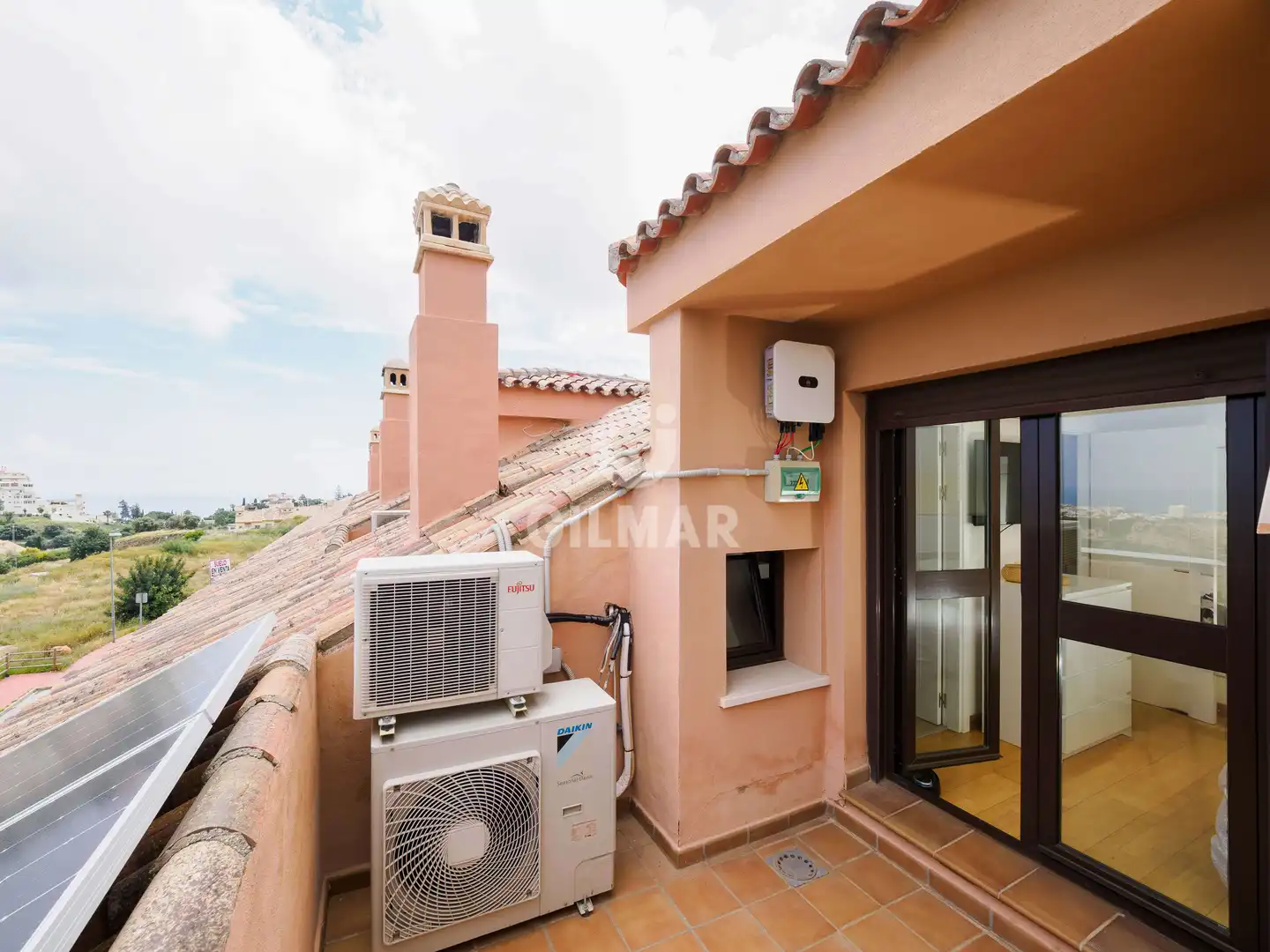 Exterior view of Detached homes for sale in Benalmádena  with Heating, Private garden and Swimming Pool