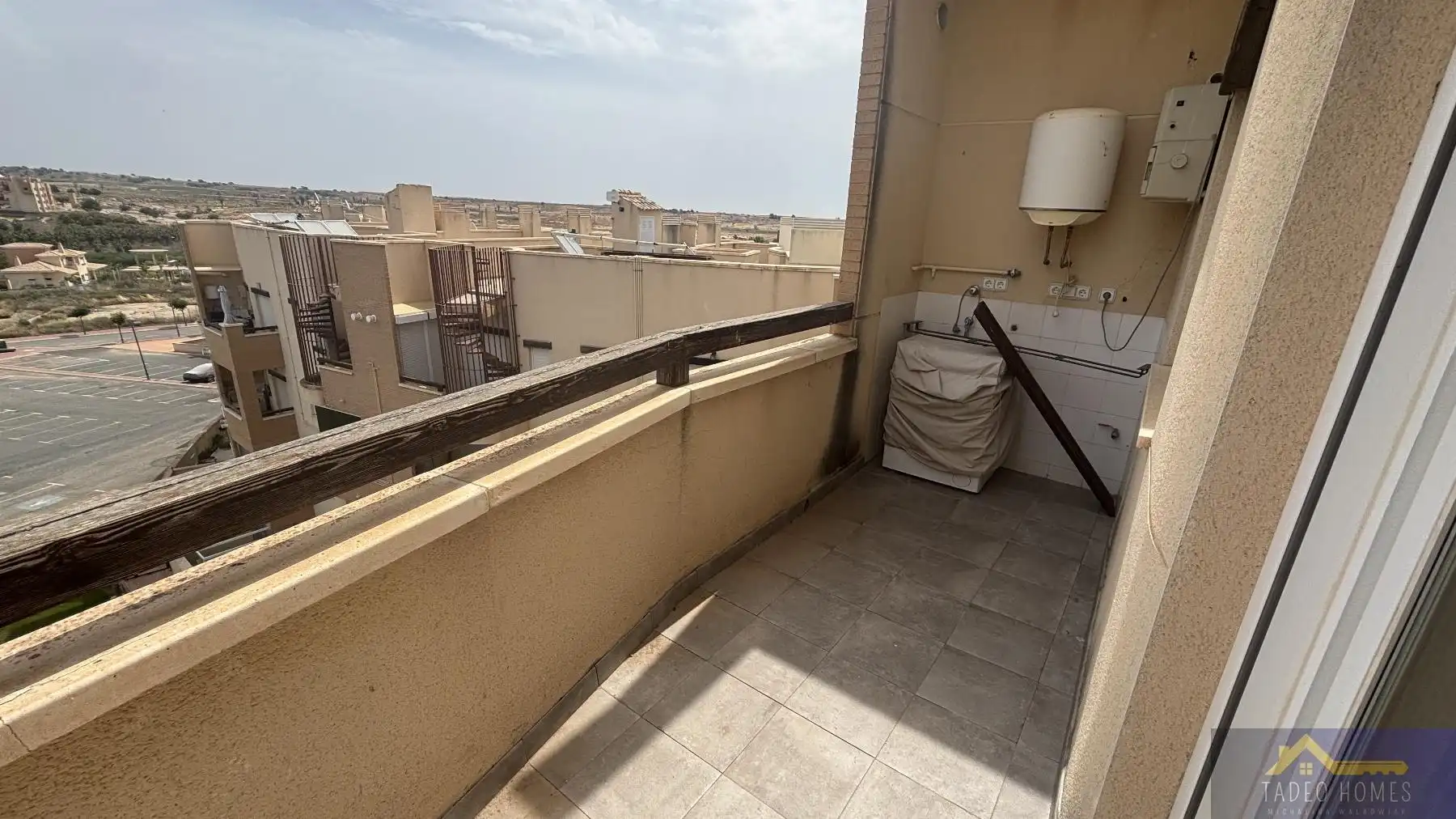 Terraza de Apartamento de alquiler en Murcia con Aire acondicionado, Calefacción y Terraza