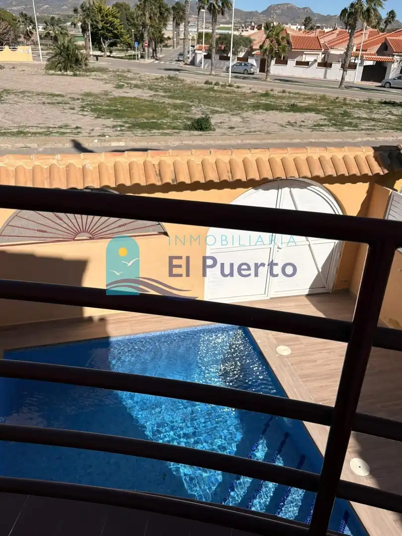 Piscina de Dúplex en venta en Mazarrón con Aire acondicionado, Terraza y Trastero