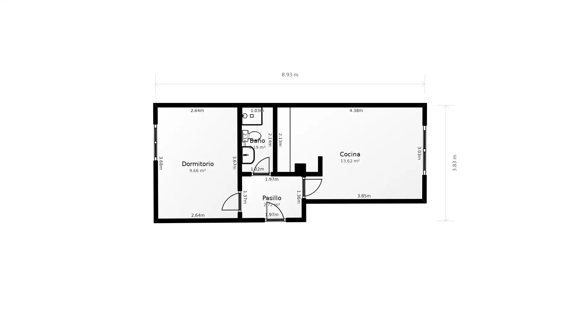 Flat for sale in Roquetas de Mar