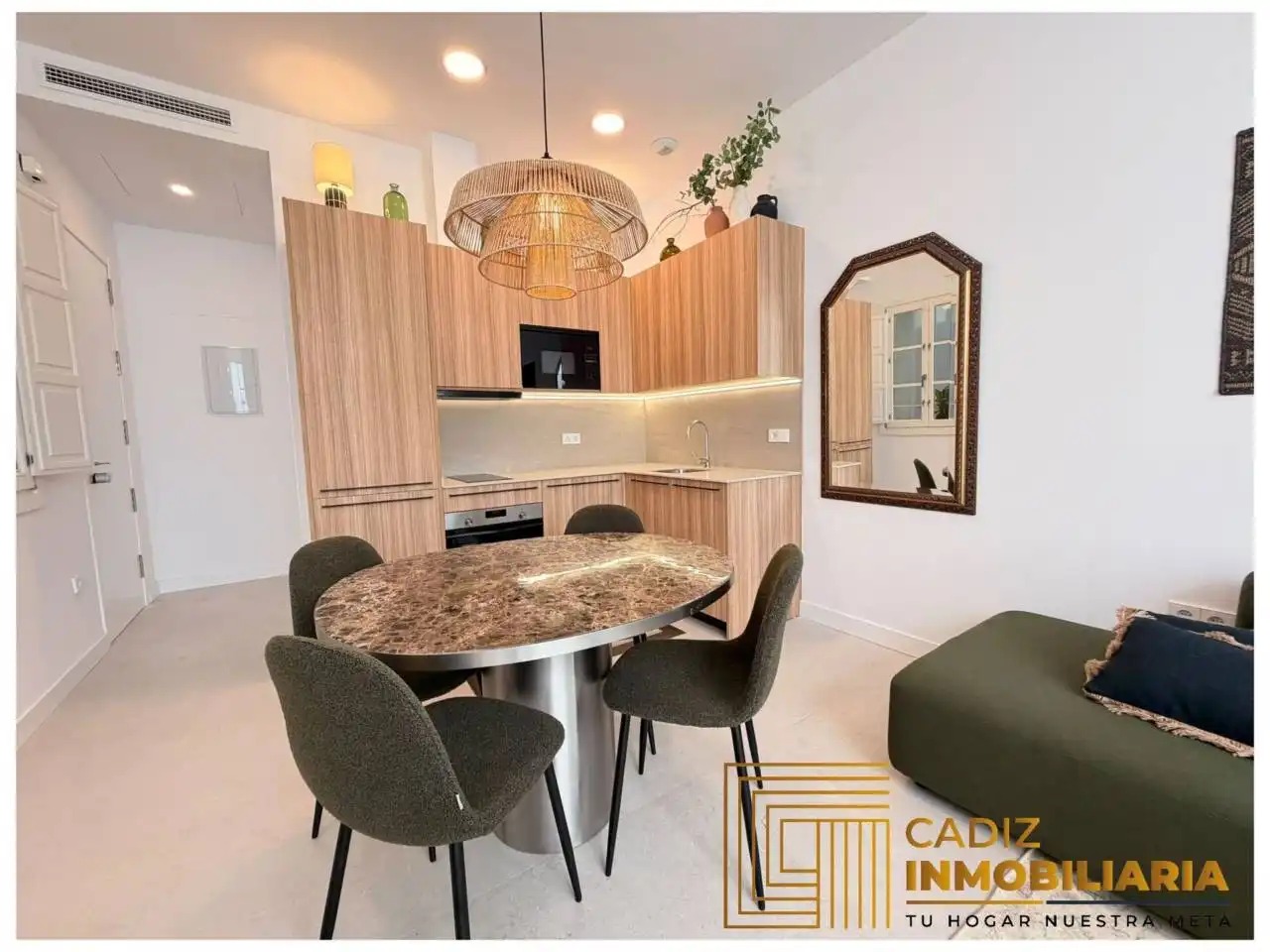 Kitchen of Flat for sale in Cádiz  with Air Conditioner and Furnished