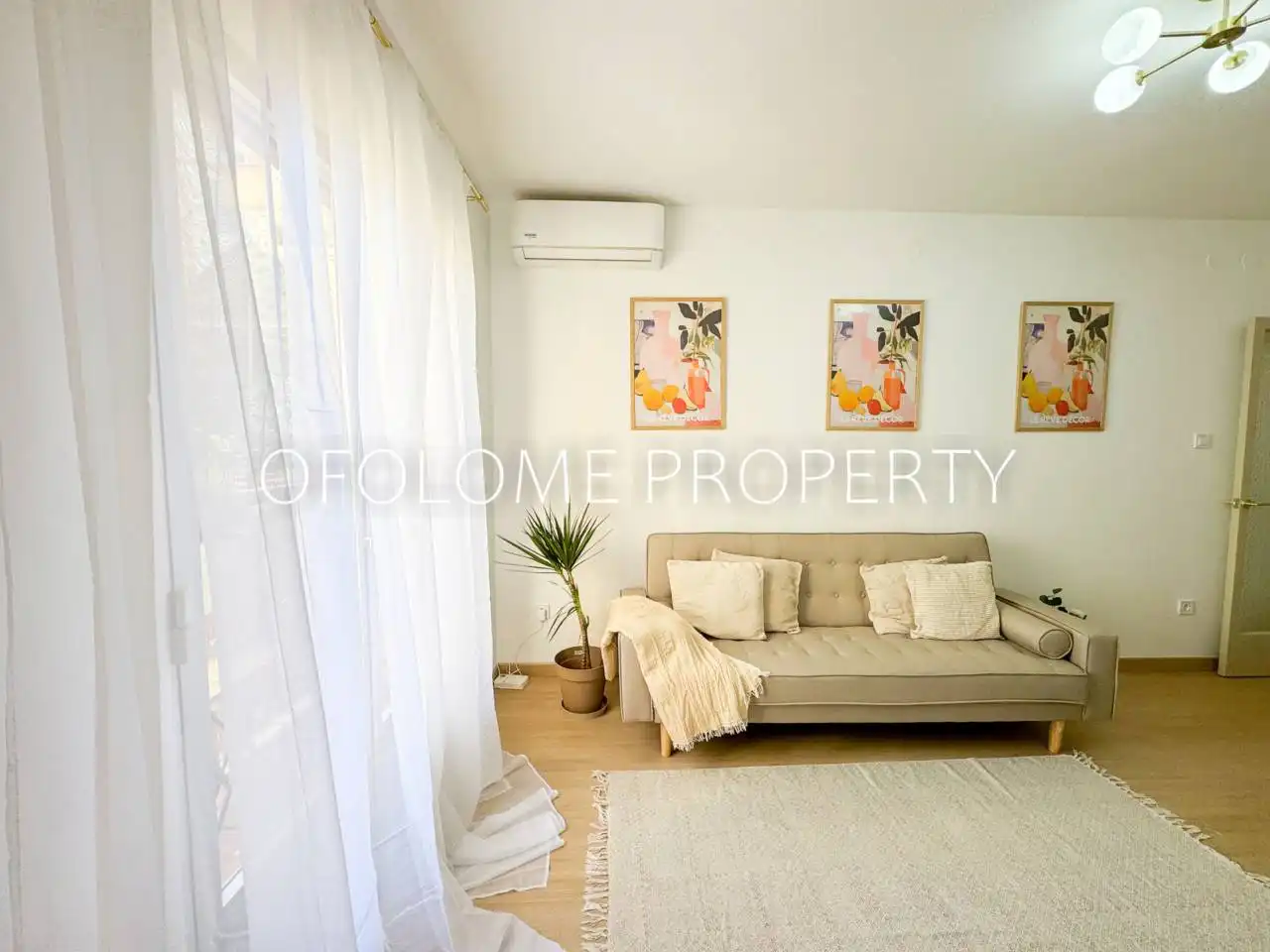 Living room of Flat for sale in Barcelona  with Air Conditioner, Heating and Parquet flooring