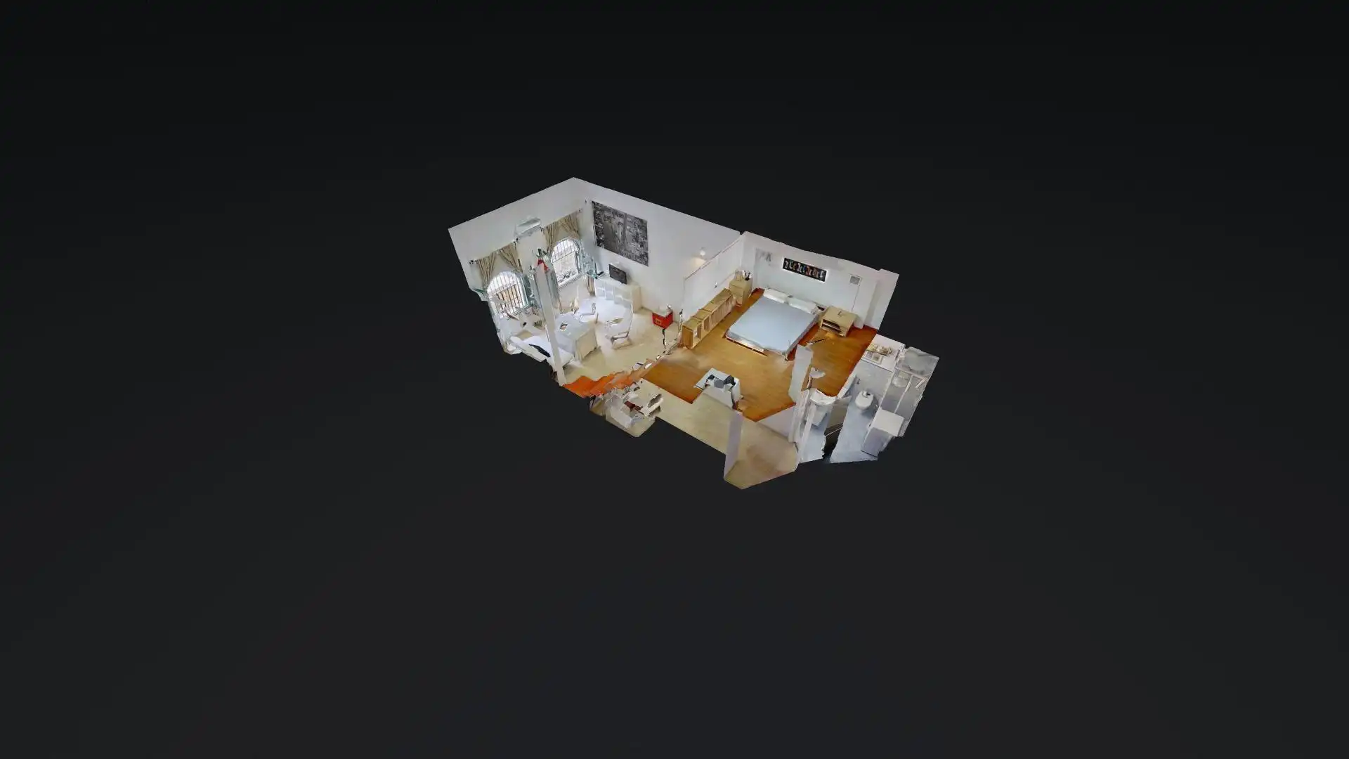 Bedroom of Flat for sale in Motril  with Air Conditioner