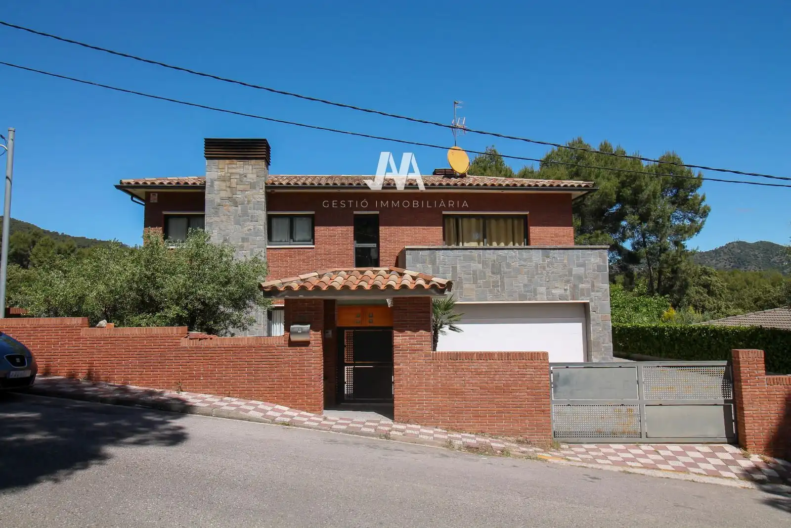 Vista exterior de Casa o chalet en venta en Cabrera d'Anoia con Aire acondicionado, Calefacción y Jardín privado
