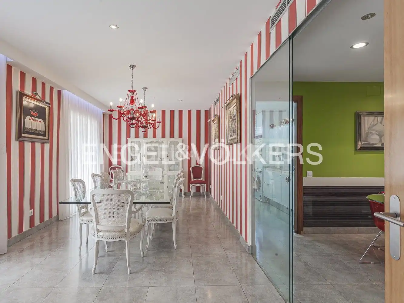 Dining room of Detached homes for sale in Cerdanyola del Vallès  with Air Conditioner, Heating and Private garden