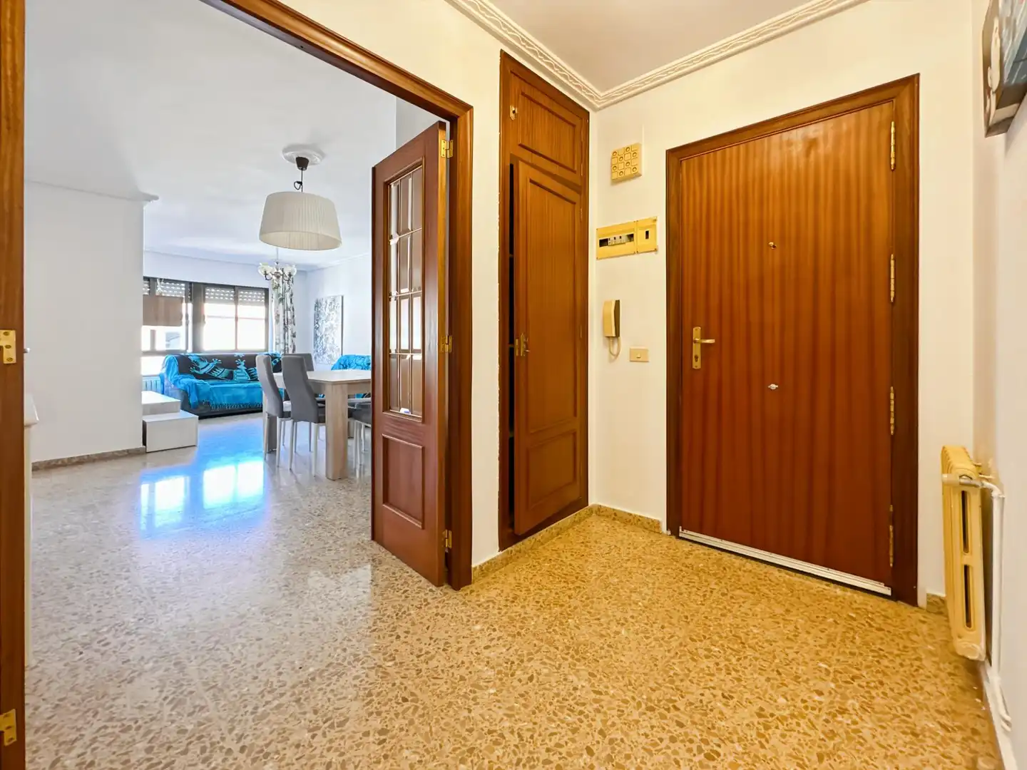 Pis de lloguer en Castellón de la Plana / Castelló de la Plana amb Calefacció, Terrassa i Moblat