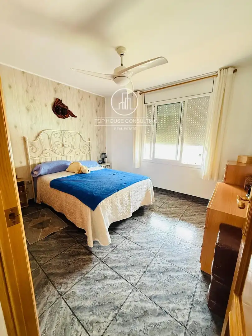 Schlafzimmer von Wohnung zum Verkauf in Sant Andreu de Llavaneres mit Heizung, Terrasse und Schwimmbad