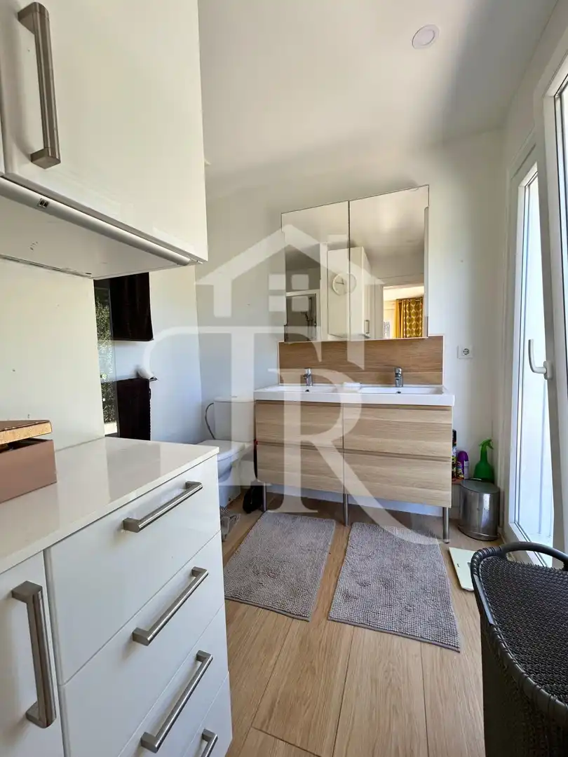 Baño de Casa o chalet en venta en Roda de Berà con Aire acondicionado, Calefacción y Jardín privado