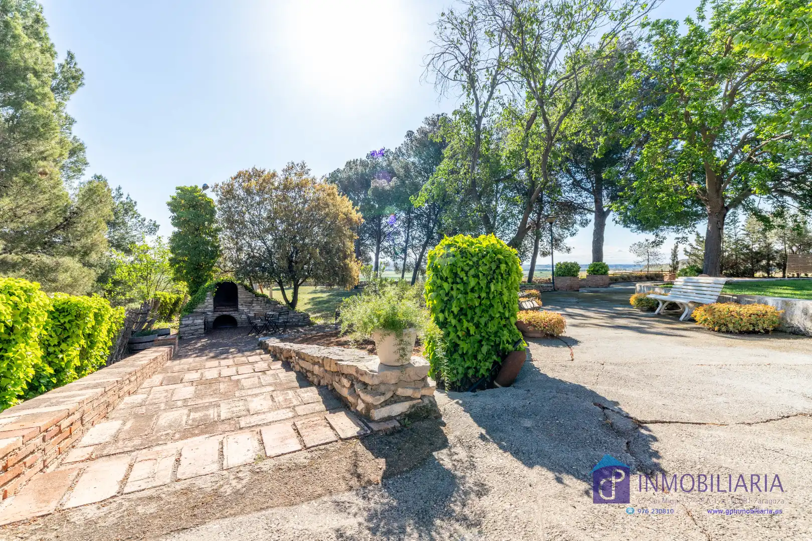 Jardín de Casa o chalet en venta en Quinto con Aire acondicionado, Calefacción y Jardín privado