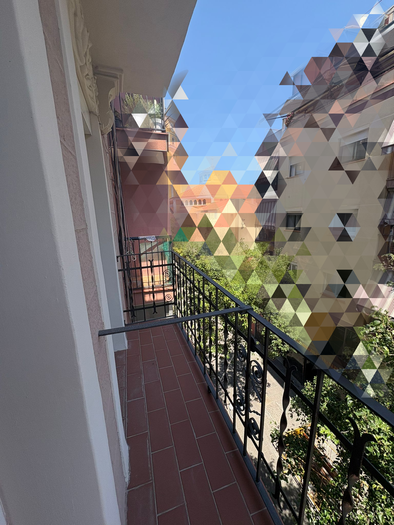 Balcony of Flat for sale in L'Hospitalet de Llobregat  with Balcony