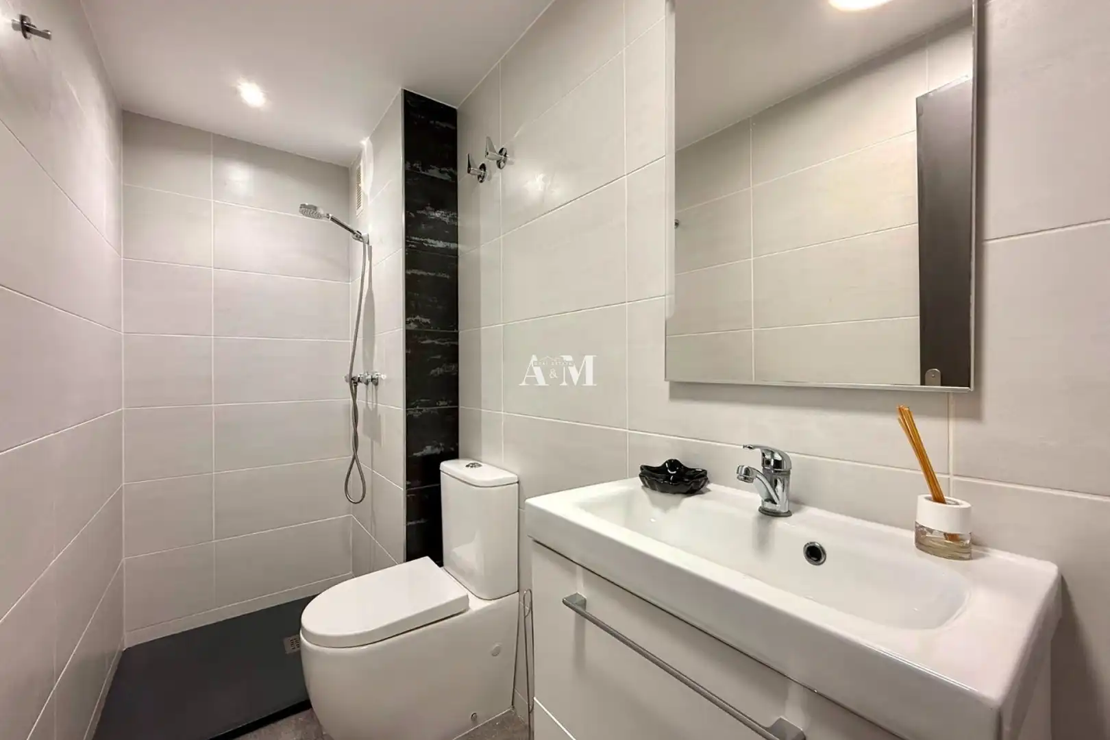 Baño de Apartamento de alquiler en Almoradí con Calefacción, Terraza y Amueblado
