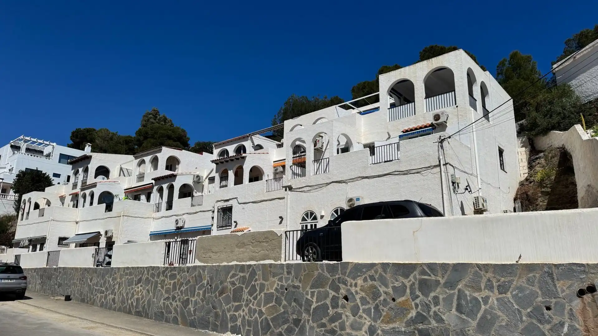 Exterior view of Flat for sale in Mojácar  with Air Conditioner, Terrace and Furnished