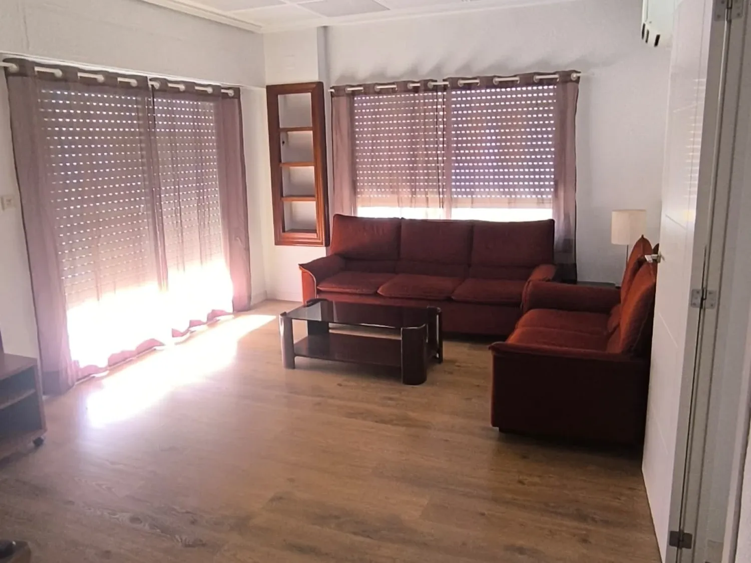 Living room of Flat to rent in Sagunto / Sagunt  with Air Conditioner, Terrace and Furnished