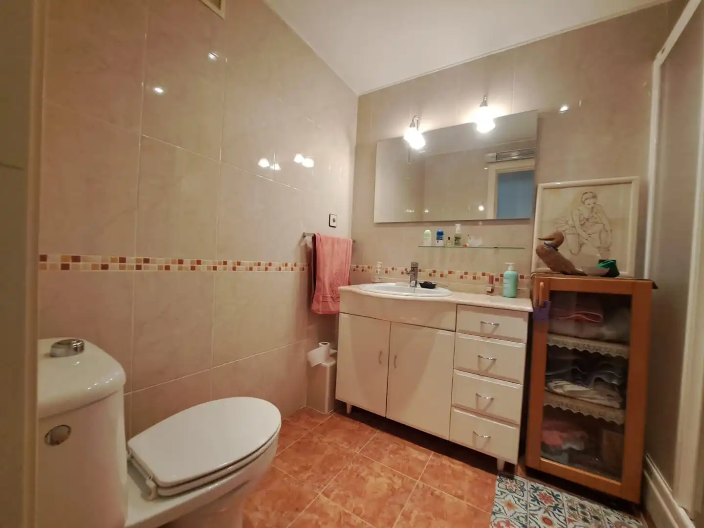Badezimmer von Wohnung zum Verkauf in Murcia mit Klimaanlage, Heizung und Abstellraum