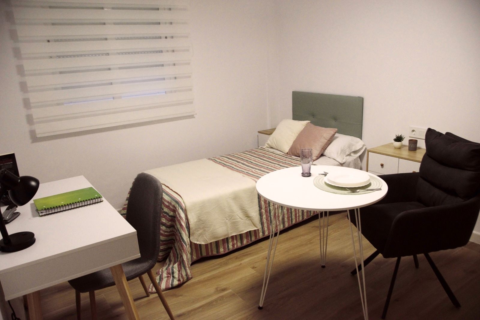Bedroom of Flat to share in  Córdoba Capital  with Air Conditioner, Heating and Furnished