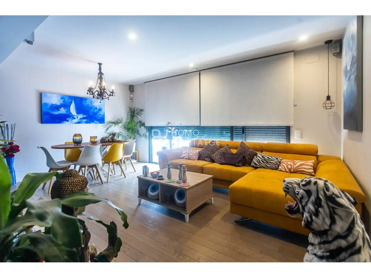 Sala de estar de Casa o chalet en venta en Sabadell con Aire acondicionado, Calefacción y Terraza