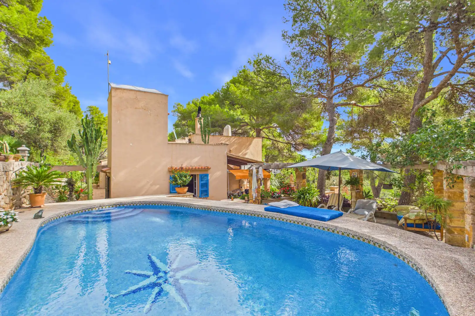 Piscina de Finca rústica en venta en Cala Ratjada