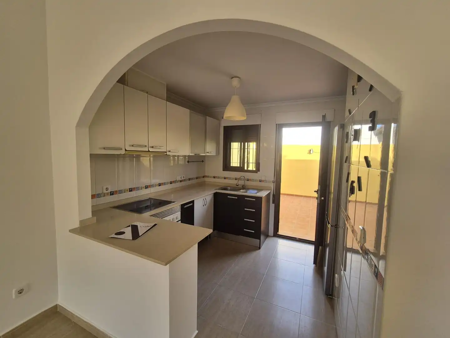 Cuina de Casa o xalet en venda en La Unión amb Aire condicionat, Jardí privat i Terrassa