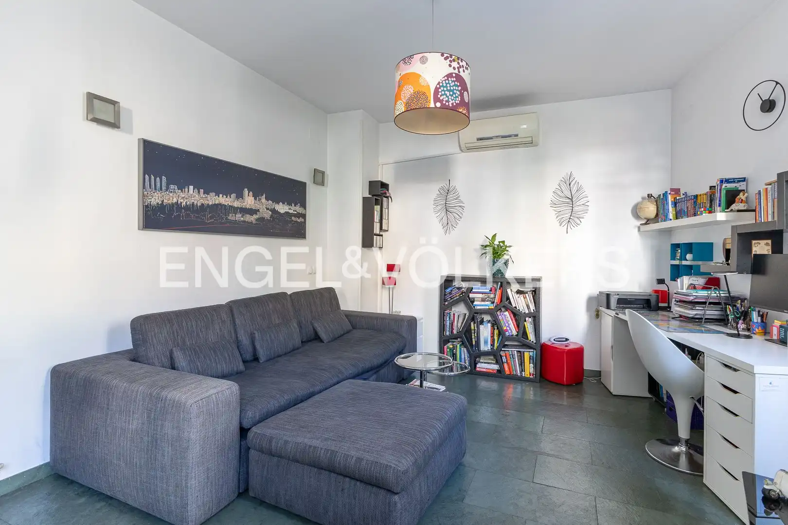 Wohnzimmer von Wohnung zur Miete in Madrid mit Klimaanlage, Heizung und Möbliert