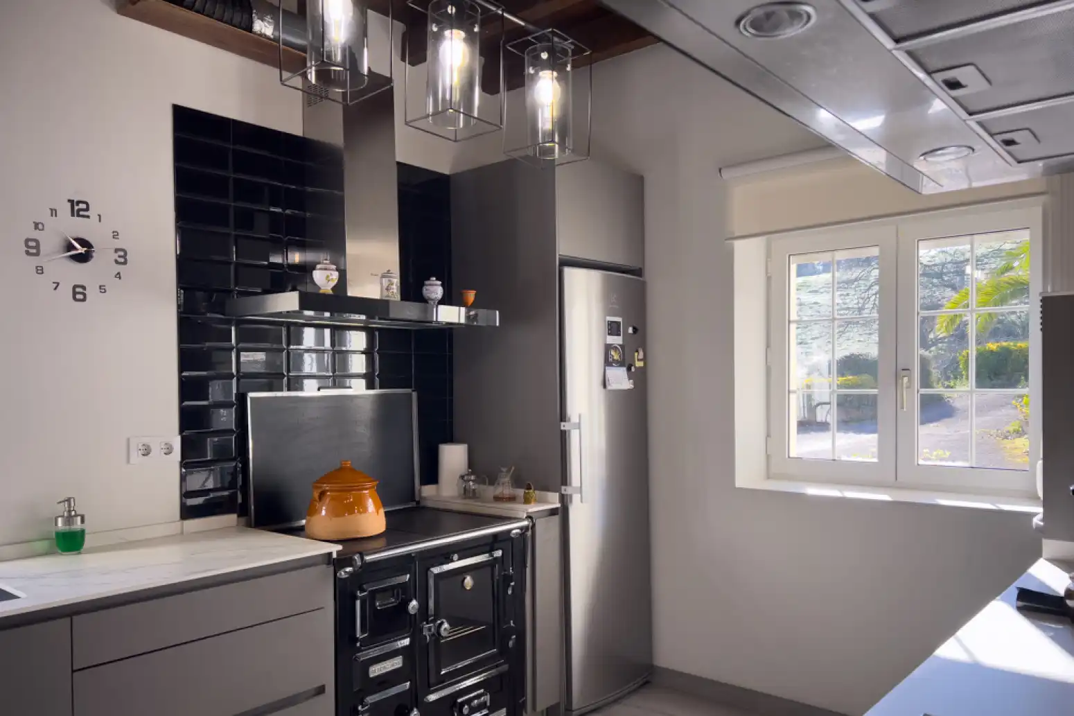 Kitchen of Houses for sale in Cartes  with Heating, Parquet flooring and Terrace