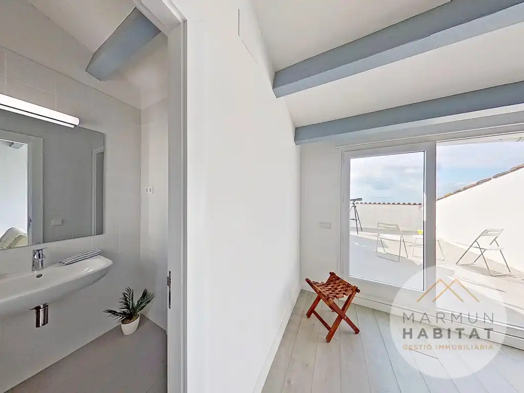 Terraza de Casa o chalet de alquiler en Caldes d'Estrac con Terraza, Piscina y Amueblado