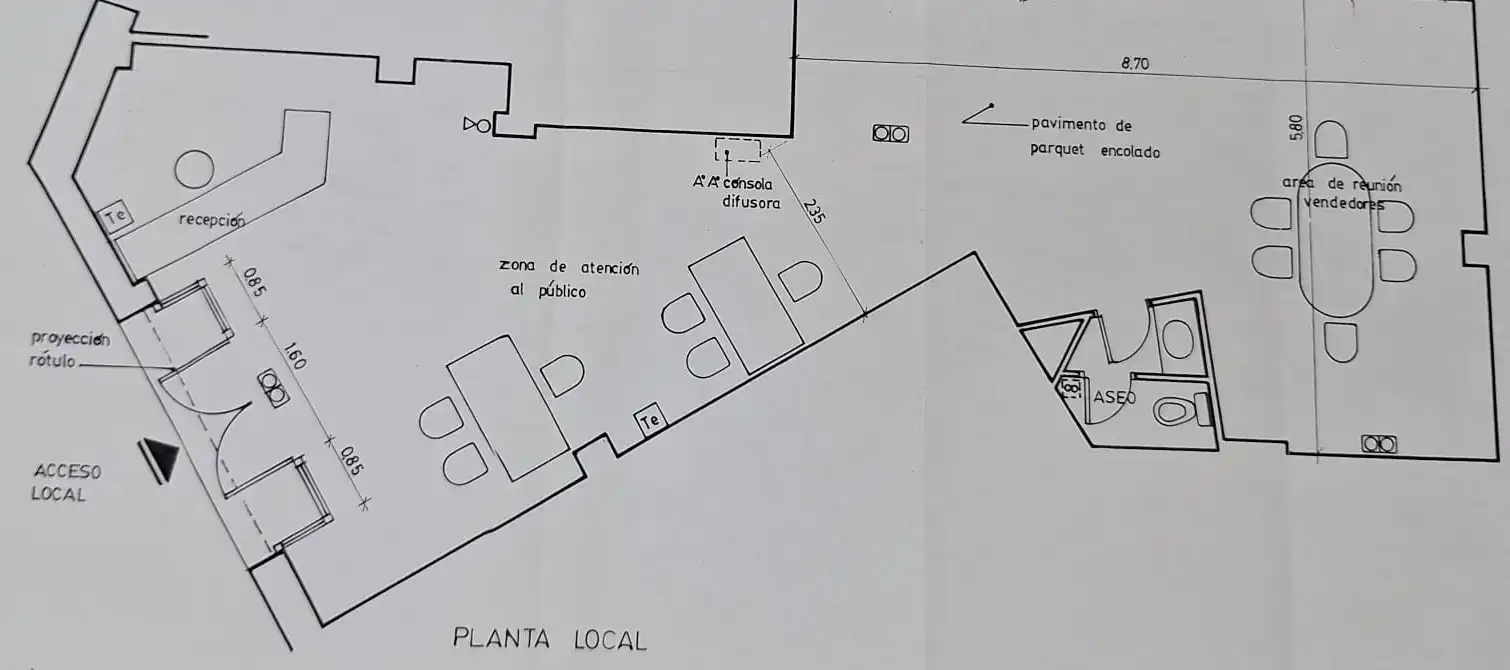 Local en traspaso en Castelldefels con Aire acondicionado y Amueblado