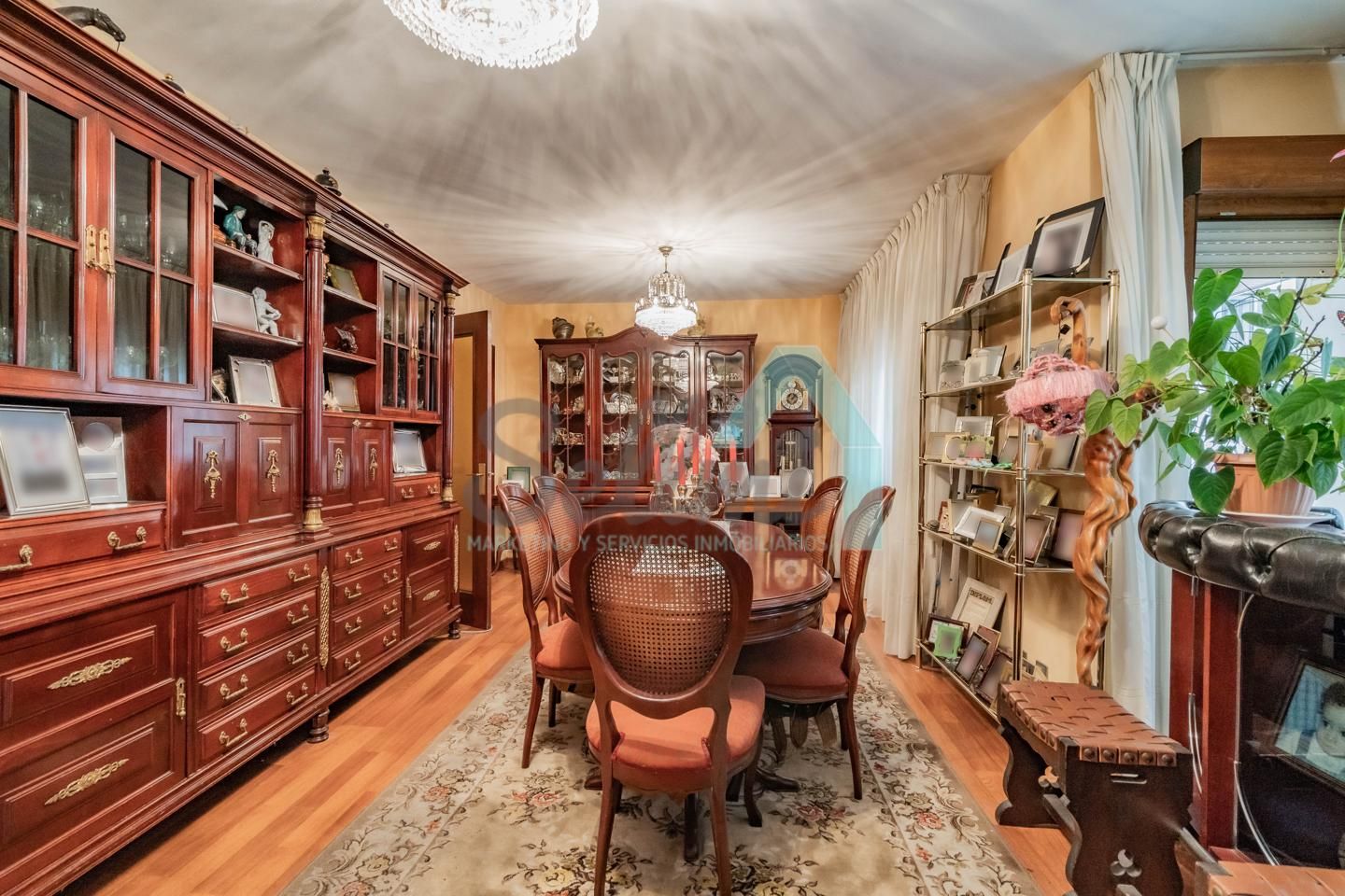 Dining room of Flat for sale in Oviedo   with Heating, Terrace and Storage room