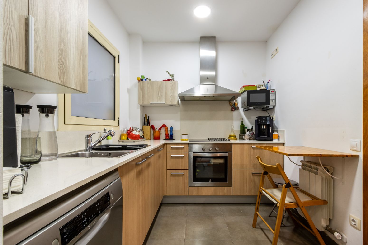 Kitchen of Flat for sale in Castellar del Vallès  with Heating, Parquet flooring and Storage room