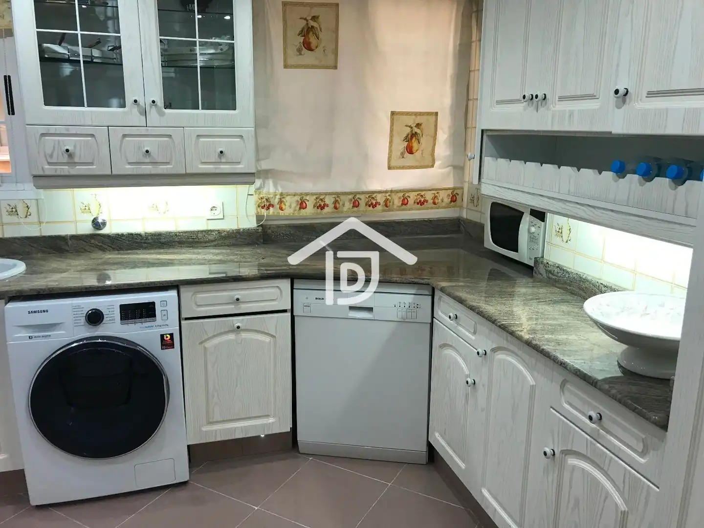 Cocina de Piso de alquiler en Paterna con Aire acondicionado, Calefacción y Parquet