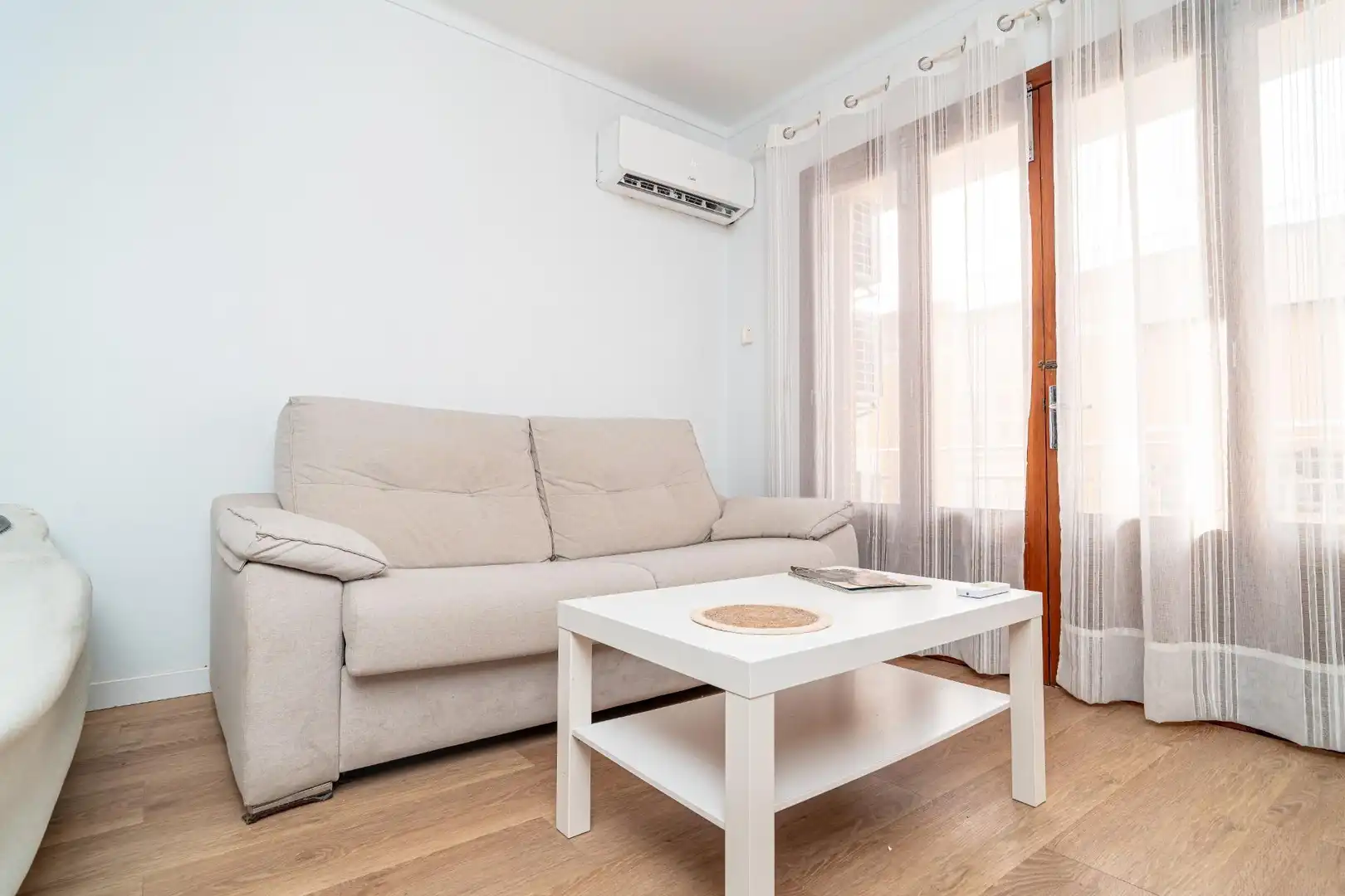 Sala d'estar de Apartament en venda en Manacor amb Aire condicionat, Moblat i Balcó