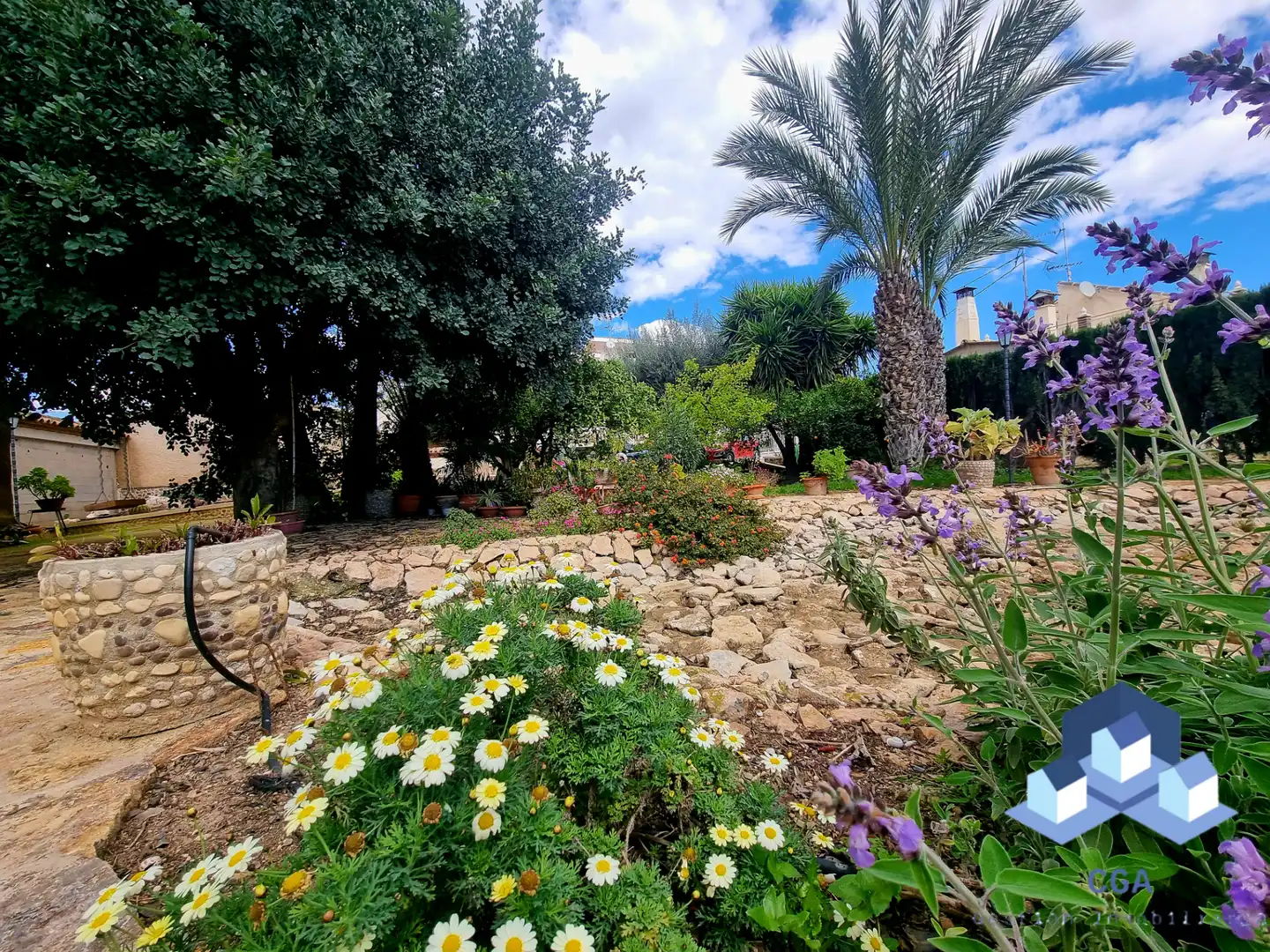 Jardí de Casa o xalet en venda en Lorca amb Aire condicionat, Calefacció i Jardí privat
