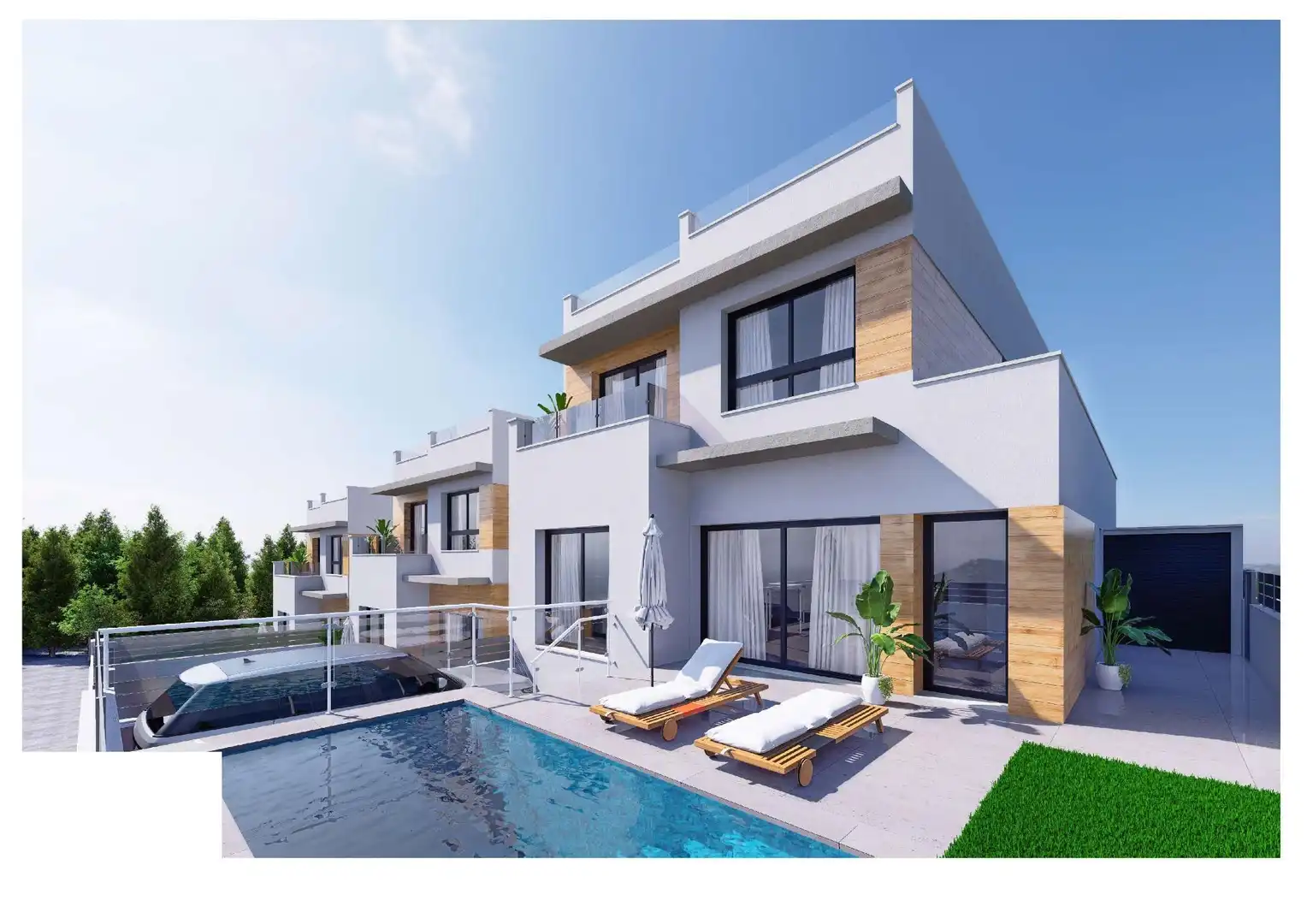 Semi-detached house with pool for sale in Benijófar, imagen 2