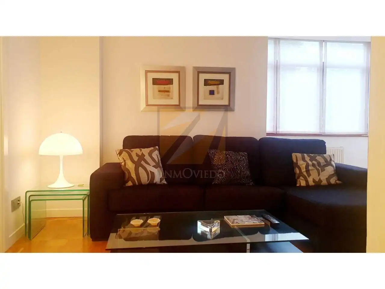Living room of Flat for sale in Ribadesella  with Parquet flooring and Furnished