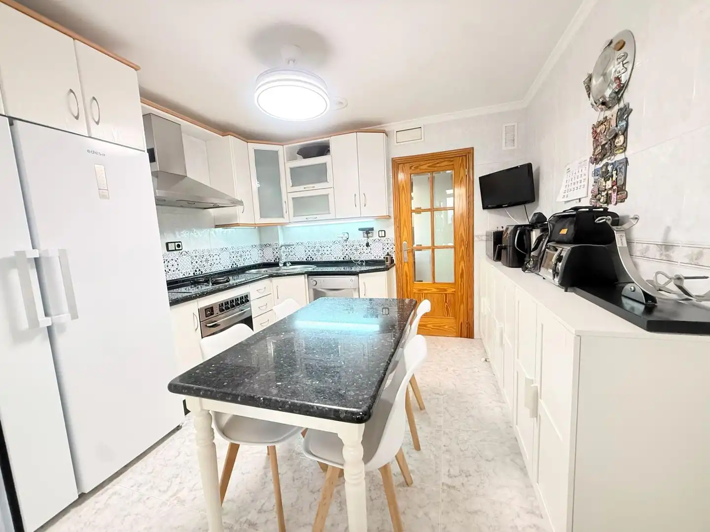 Kitchen of Flat for sale in Lorca  with Air Conditioner, Heating and Storage room