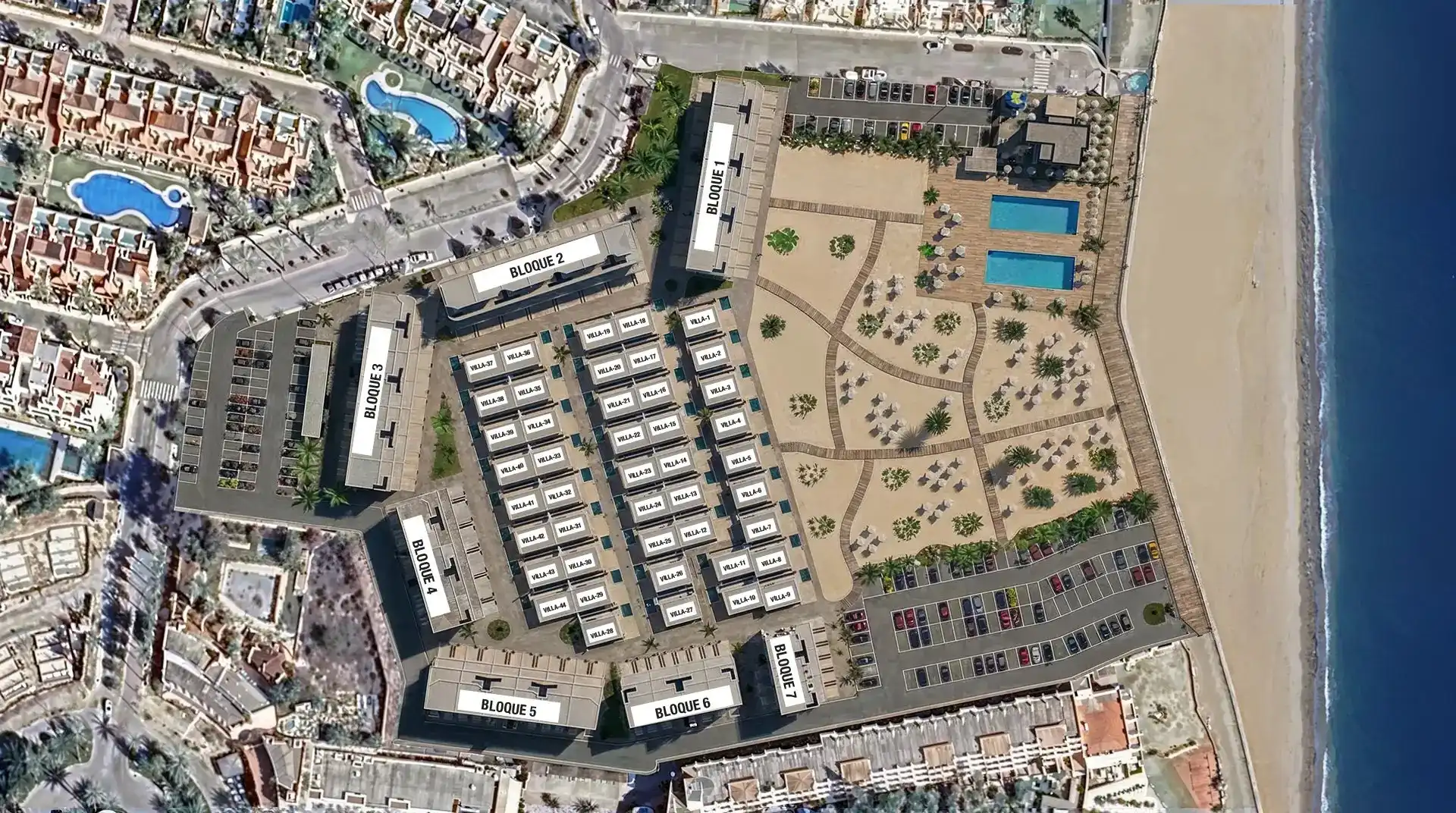Vista exterior de Apartament en venda en Vera amb Terrassa, Sauna i Piscina comunitària