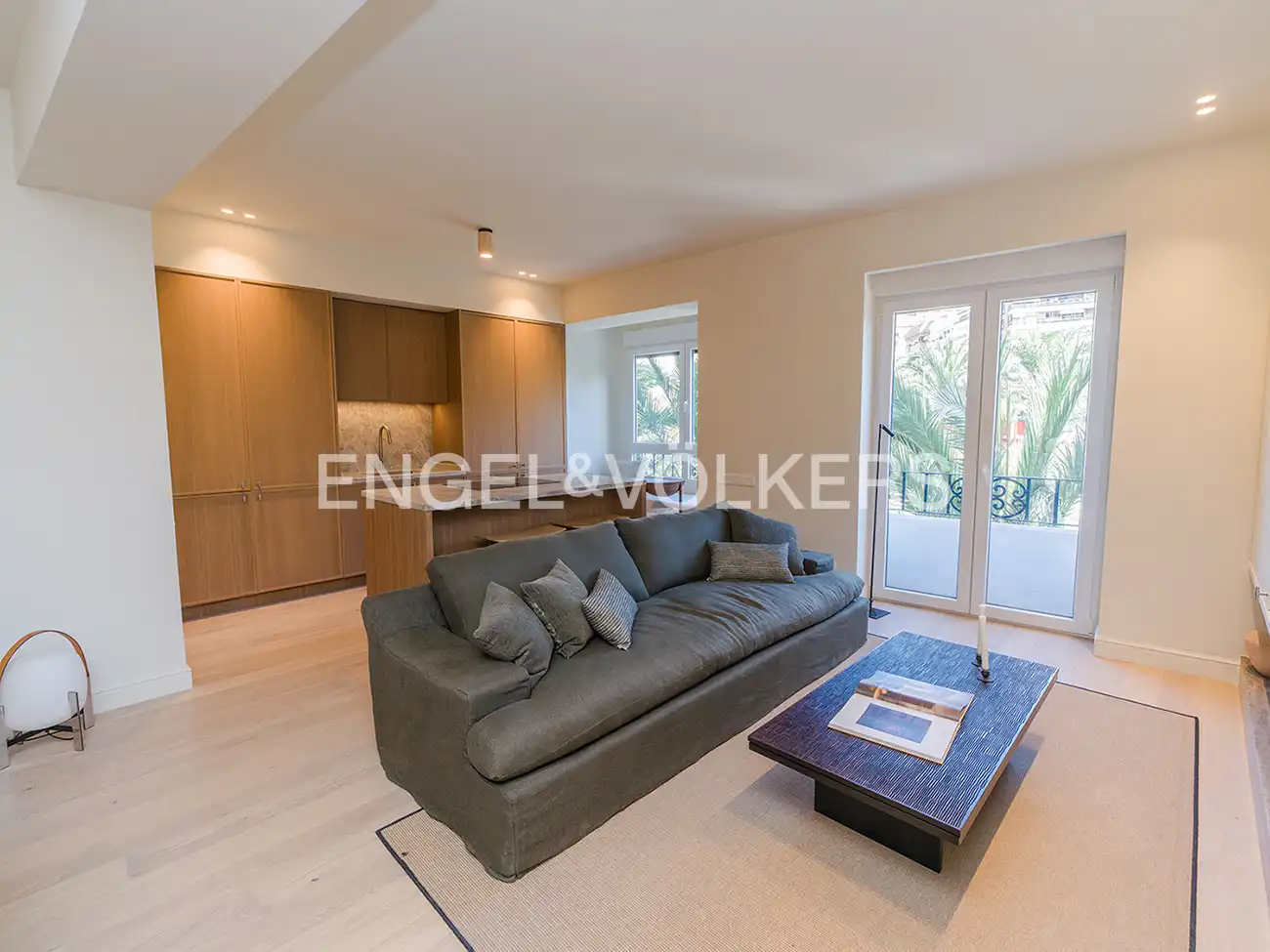 Living room of Flat for sale in Alicante / Alacant  with Air Conditioner, Heating and Balcony