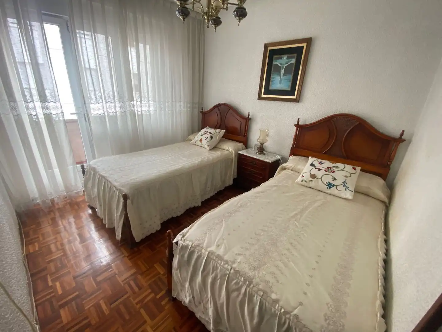 Schlafzimmer von Wohnung zum Verkauf in Oviedo  mit Heizung und Terrasse