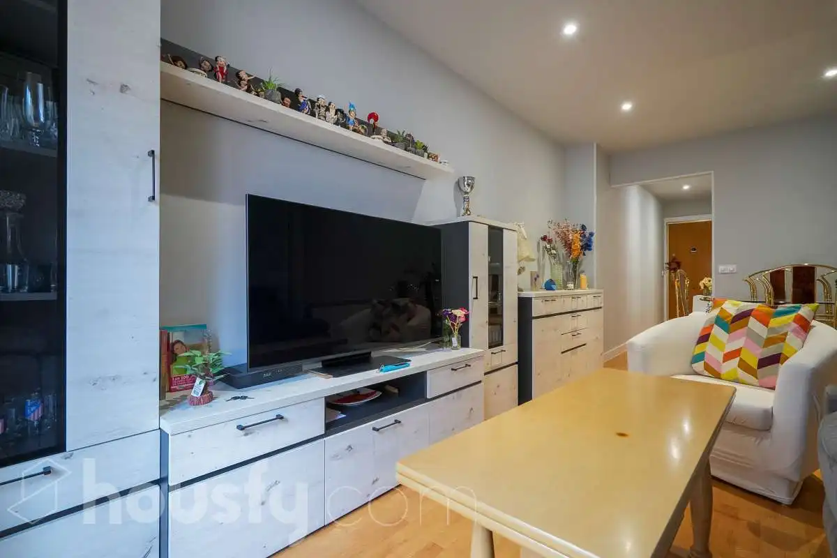 Wohnzimmer von Wohnung zum Verkauf in Madrid mit Klimaanlage, Heizung und Parkett