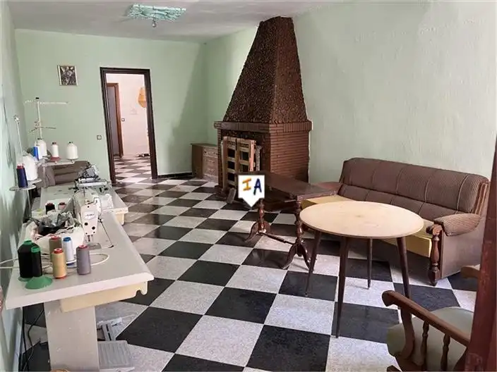 Wohnzimmer von Wohnungen zum Verkauf in Fuente-Tójar mit Klimaanlage und Abstellraum