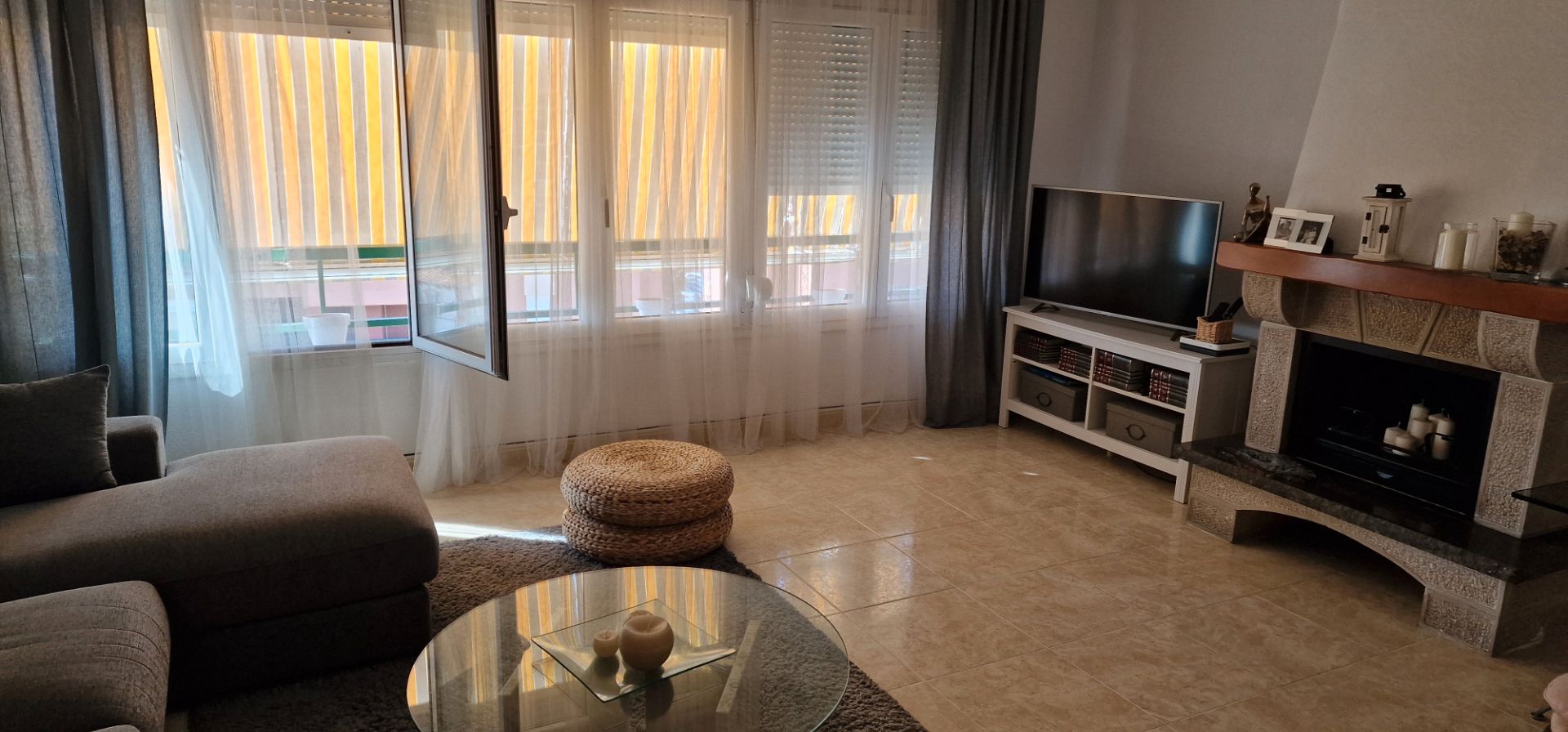 Living room of Attic for sale in Mataró  with Heating and Balcony