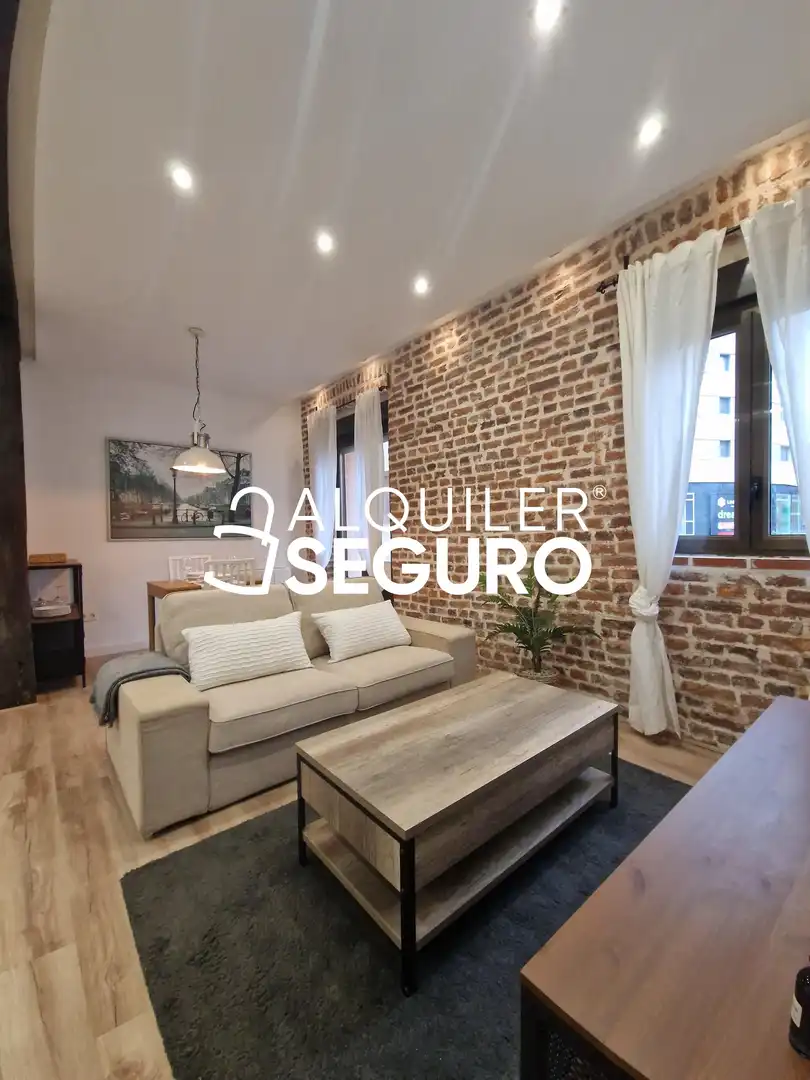 Living room of Flat for rent in Barakaldo   with Heating, Terrace and Furnished
