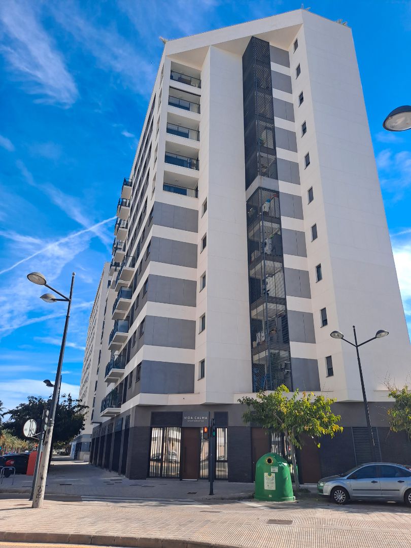 Exterior view of Attic to rent in  Valencia Capital  with Air Conditioner, Heating and Furnished