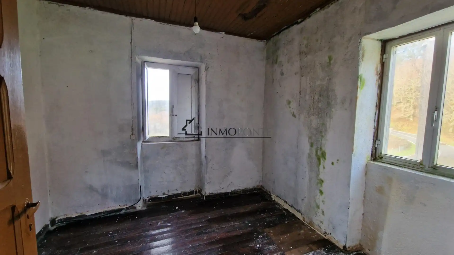 Sala de estar de Casa adosada en venta en Forcarei con Jardín privado