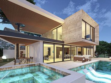 Xalet amb piscina en venda a Mijas pueblo
