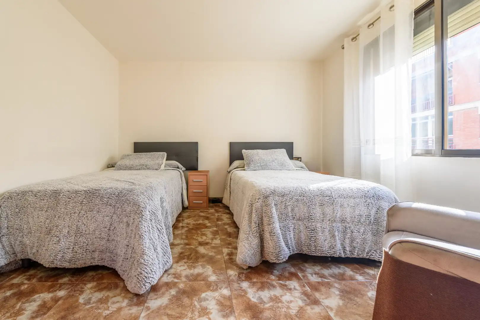 Schlafzimmer von Wohnung zum Verkauf in Tarragona mit Klimaanlage, Möbliert und Ofen