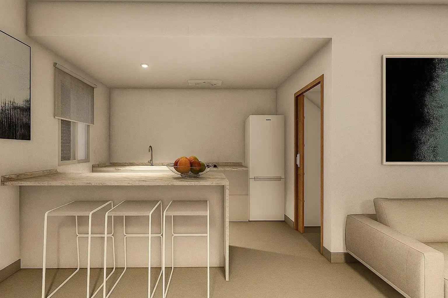 Kitchen of Detached homes for sale in Plasencia  with Air Conditioner, Heating and Private garden