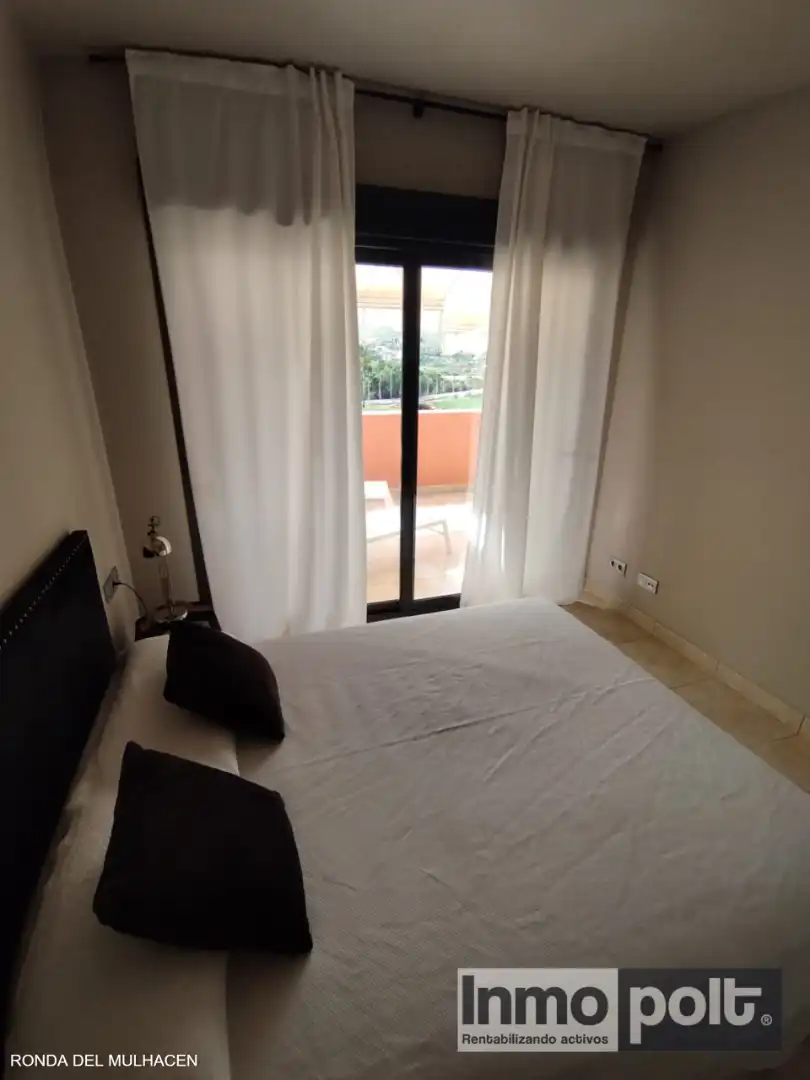 Schlafzimmer von Wohnung zur Miete in Vera mit Klimaanlage, Heizung und Privatgarten