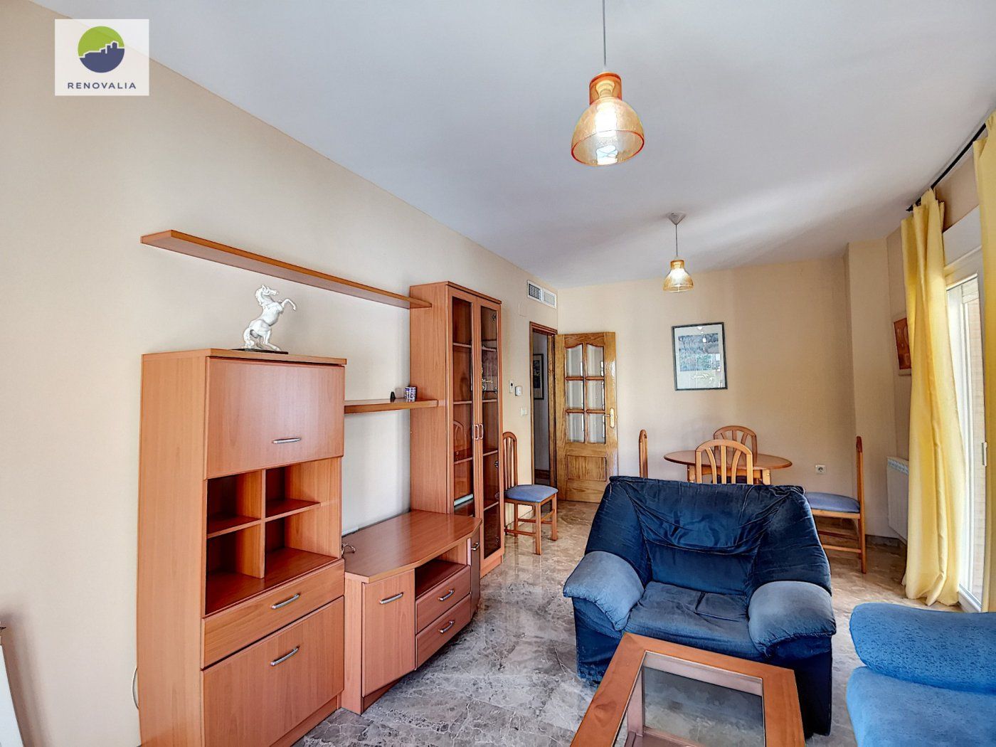 Living room of Flat to rent in Churriana de la Vega  with Air Conditioner, Heating and Terrace