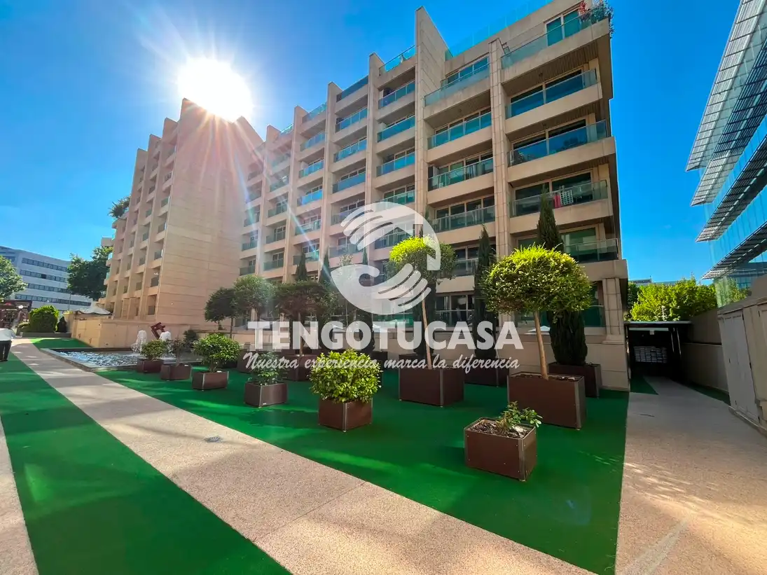 Terrace of Flat for rent in Madrid  with Air Conditioner